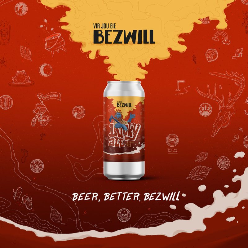 BezWill Lucky Ale Beer Label